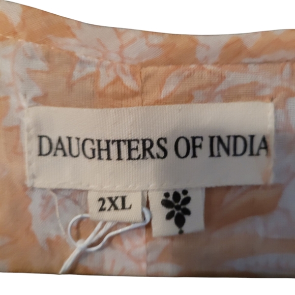 NWT Daughters Of India Kyra Maxi Dress - 2XL.         A60 - Picture 9 of 11